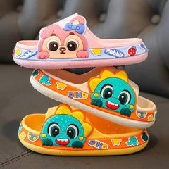 Cartoon Animal Slippers Easter Rabbit Bunny Beach Pool Shower Shoes For Kids