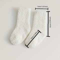 Winter Floor Socks Kids Thick Warm Non-slip Baby Socks