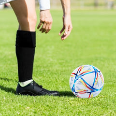Size 5 Soccer Ball Inflator for Outdoor Training & Sports