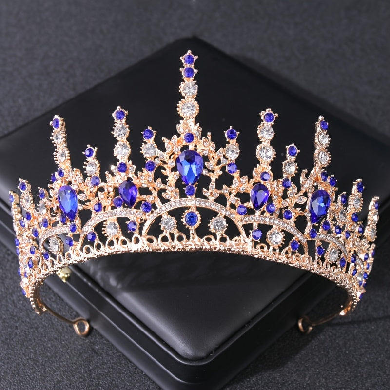Vintage Rhinestone Wedding Crown Tiara Hairband