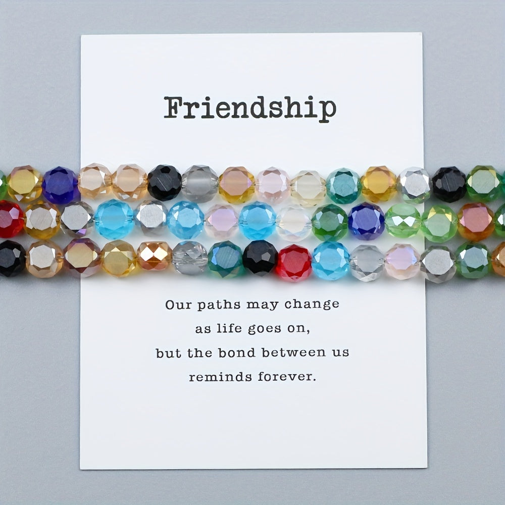 50pcs 5x8mm Colorful Crystal Glass Beads DIY Earrings Bracelet Necklace