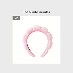 Velvet Sponge Hair Hoop Headband For Daily Use