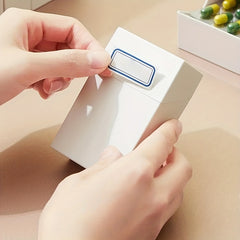 Desktop Flip Top Storage Box for Stationery and Small Items