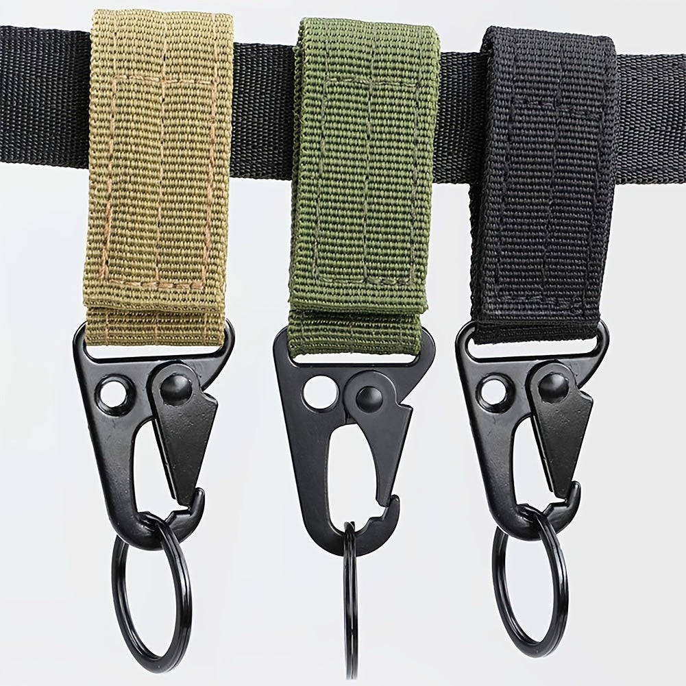 Nylon Carabiner Keychain for Outdoor Sports