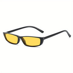 Y2K Rectangle Sunglasses Anti Glare UV400