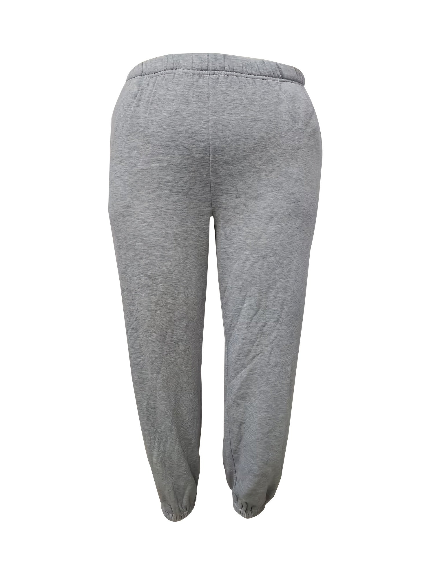 Casual Sweatpants With Pockets Women's Plus Size
