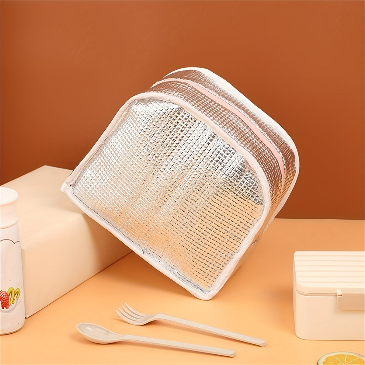 3D Cartoon Insulated Lunch Bag for School, Office, Outdoor Camping