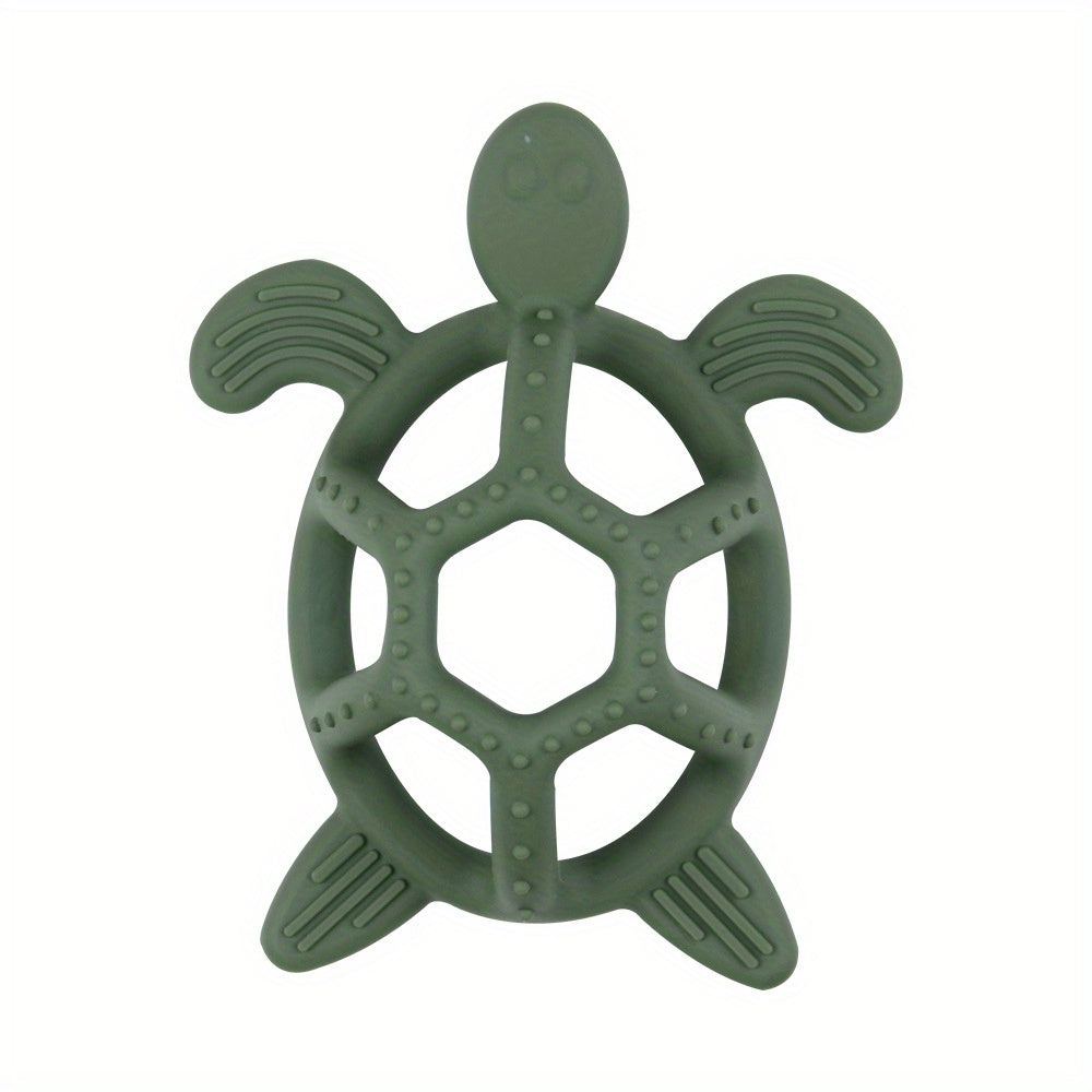 Safe Baby Teether Molar Stick Toy with Chewable Glue Ball