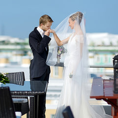 Double Layer Bride Wedding Veil Long Tailed Bride Accessories