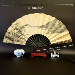 Men's Folding Fan Traditional Style Ancient Style Male's Fan