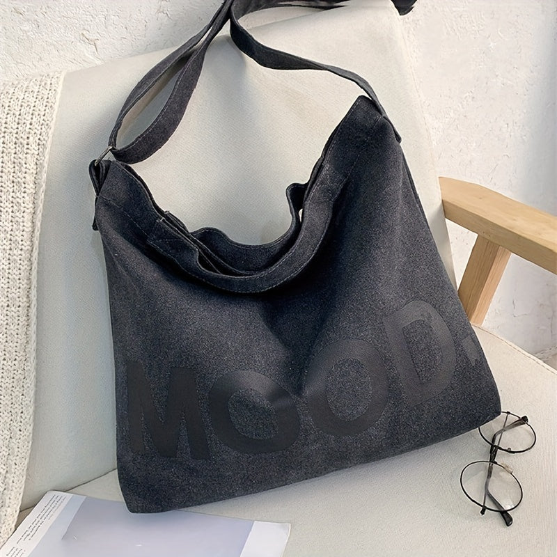 Large Canvas Handbag for Work & Office