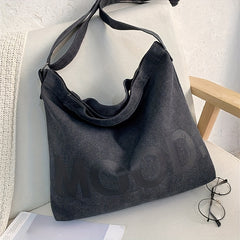 Large Canvas Handbag for Work & Office