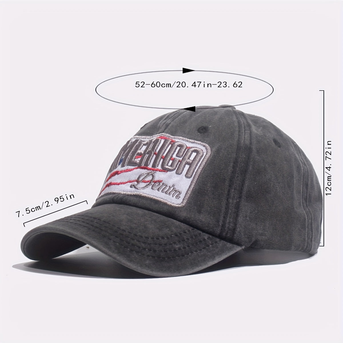 Summer Embroidery Patch Baseball Cap Sun Hat Men Women