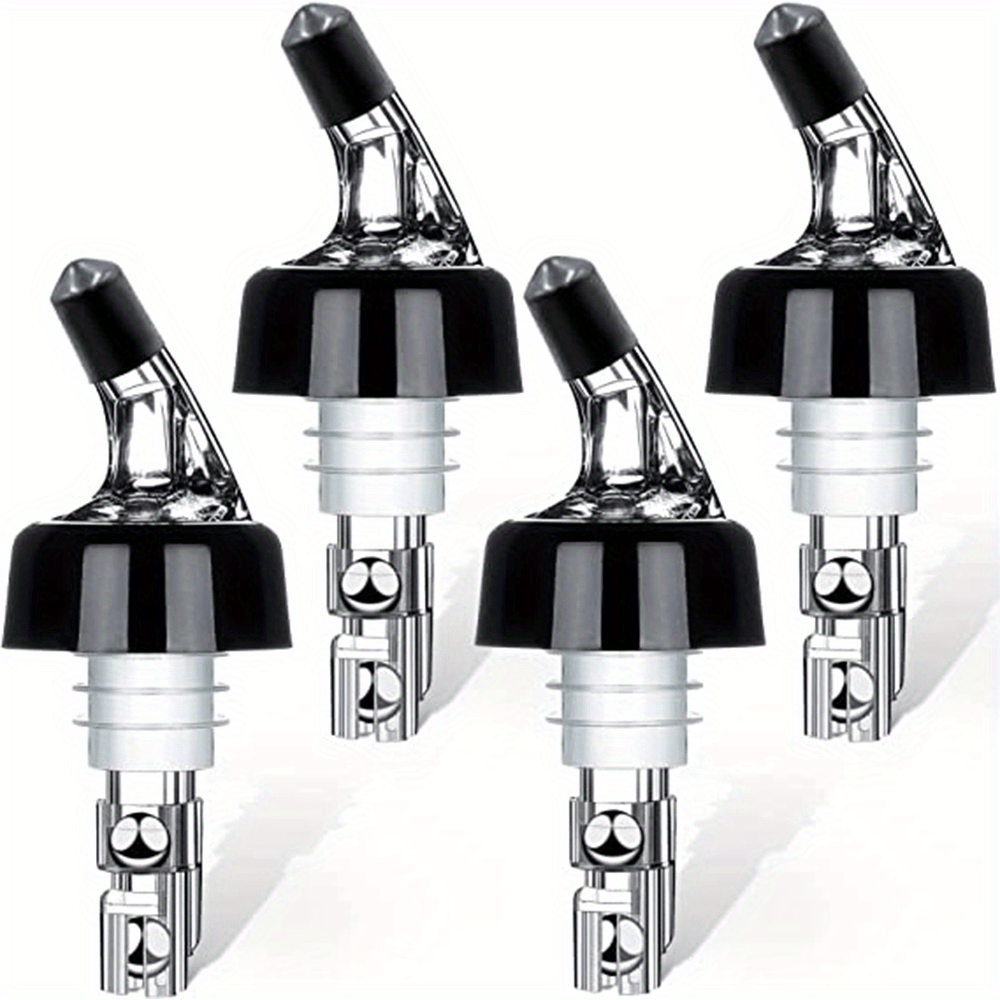 4pcs Auto Measured Bottle Pourers 1oz 30ml Home Bar Tools
