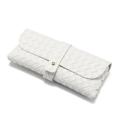 Soft Sunglasses Case with Belt Buckle Press On Eyewear Box