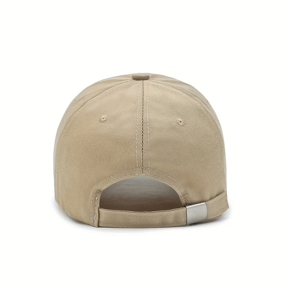 Embroidery Couple Baseball Cap Solid Casual Dad Hat Unisex Sunscreen Sports Hat