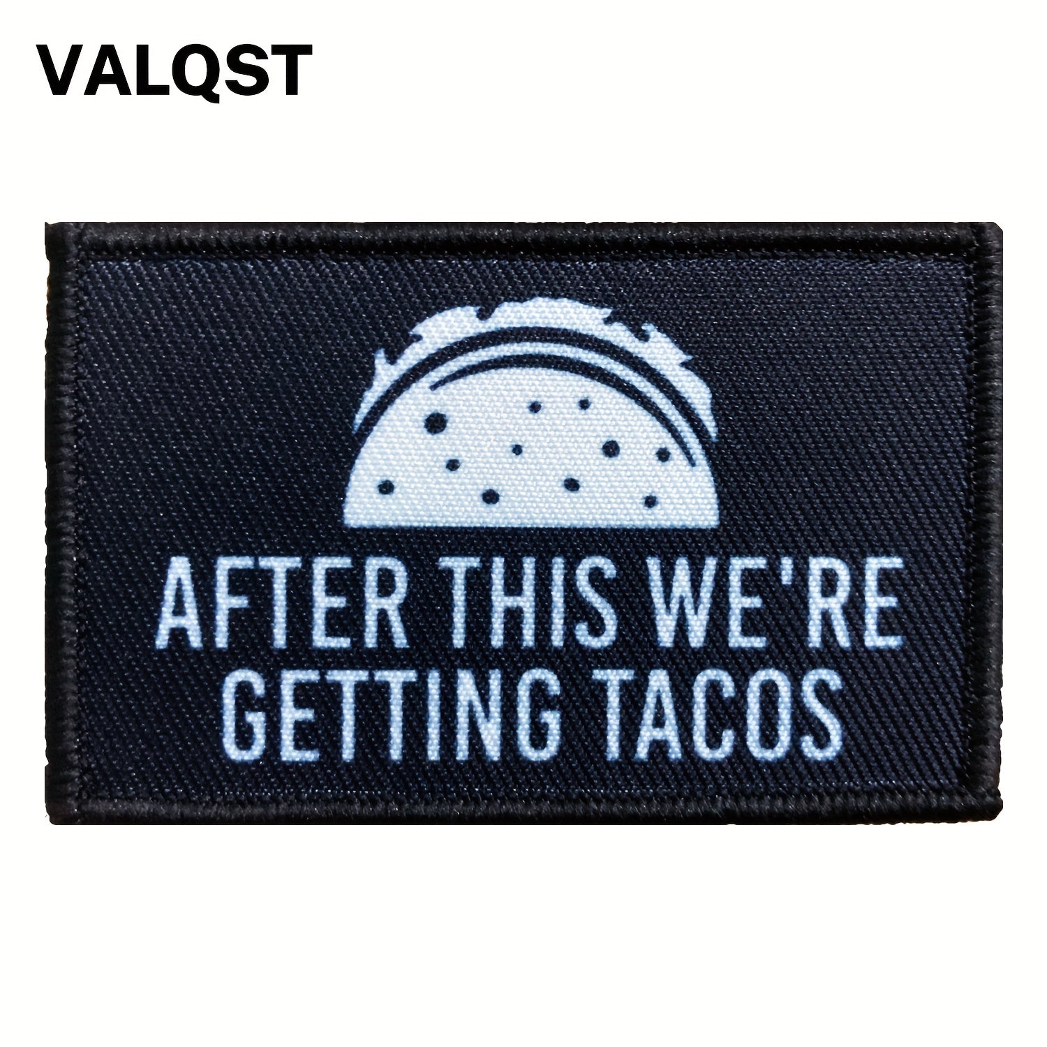 Taco Hook And Loop Attach for Hats, Jeans, Vest, Coat