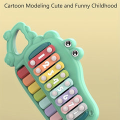 Crocodile Xylophone Set for Kids with Mallets