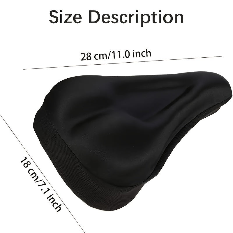 Gel Padded Bike Seat Cushion for Soft Exercise Riding