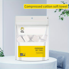 20pcs Disposable Compressed Towel for Camping & Travel