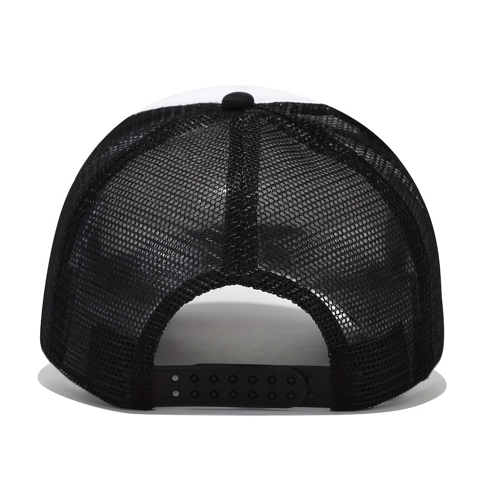 Mesh Baseball Cap Curved Brim Sunshade Summer Hat Men Women