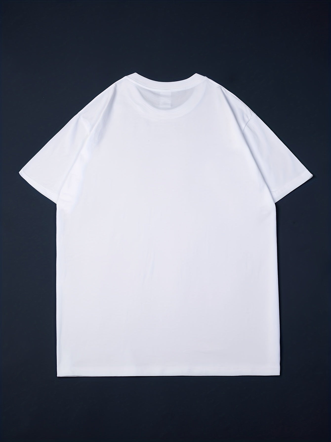 Men's Letter Print Active T-shirt for Summer