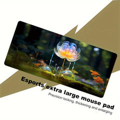 Large Size Patterned Keyboard Pad 400x900mm Non-slip Desk Mat for Games & Office