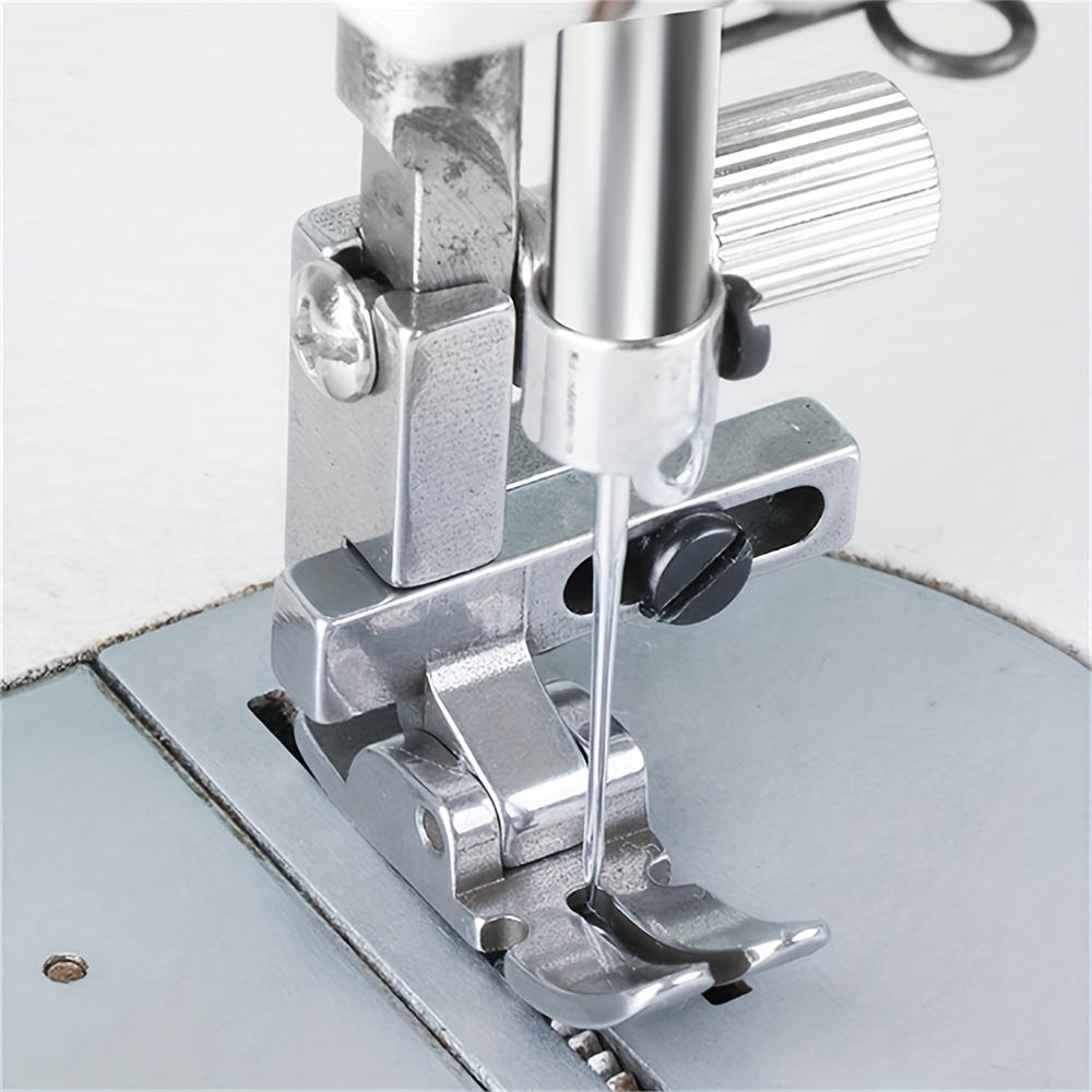 Adjustable Zipper Presser Foot for Industrial Sewing