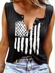 Casual Sleeveless Tank Top for Summer Women's Clothing