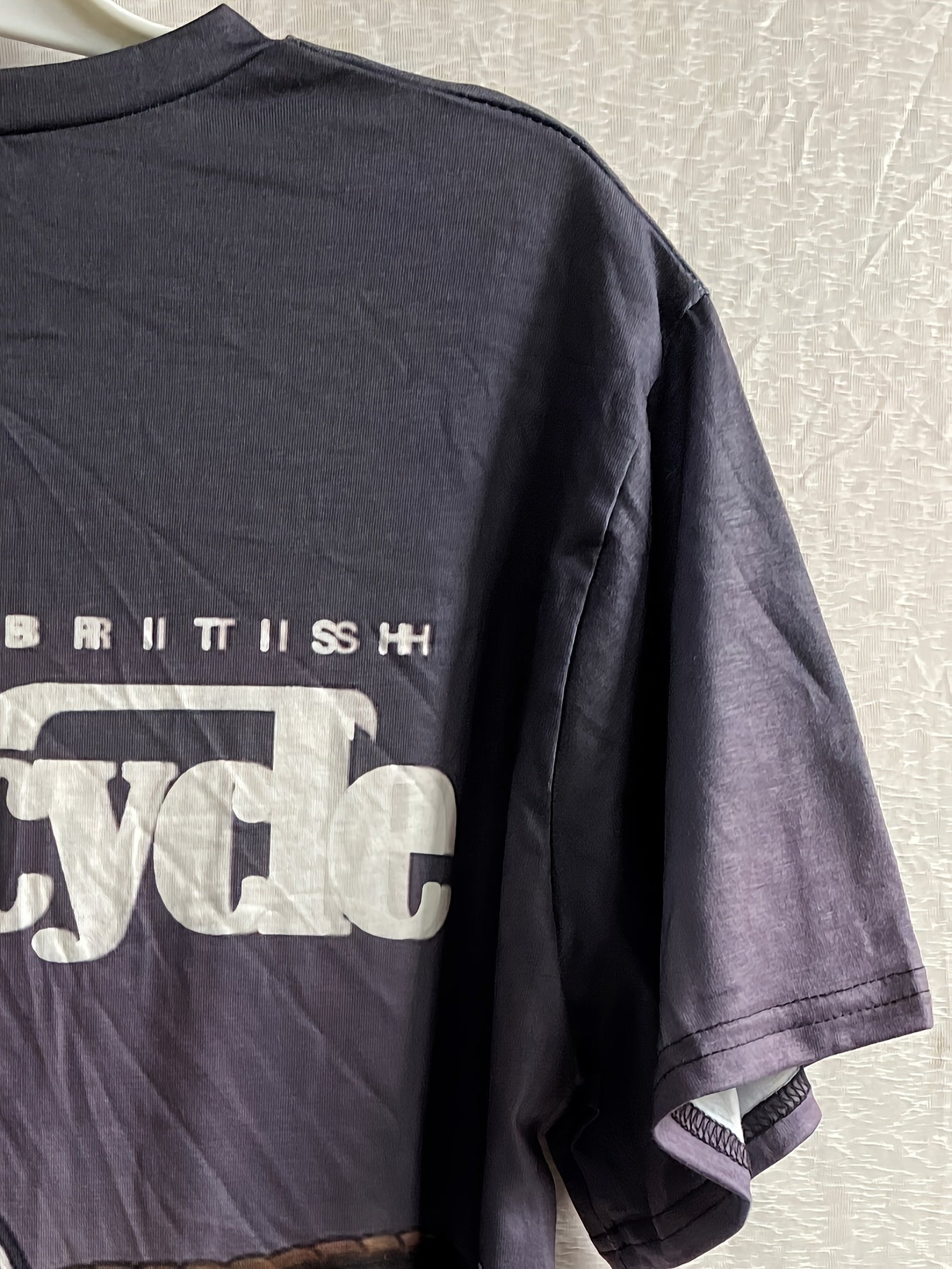 Motorcycle Pattern Print Men's Short Sleeve T shirt Graphic Tee