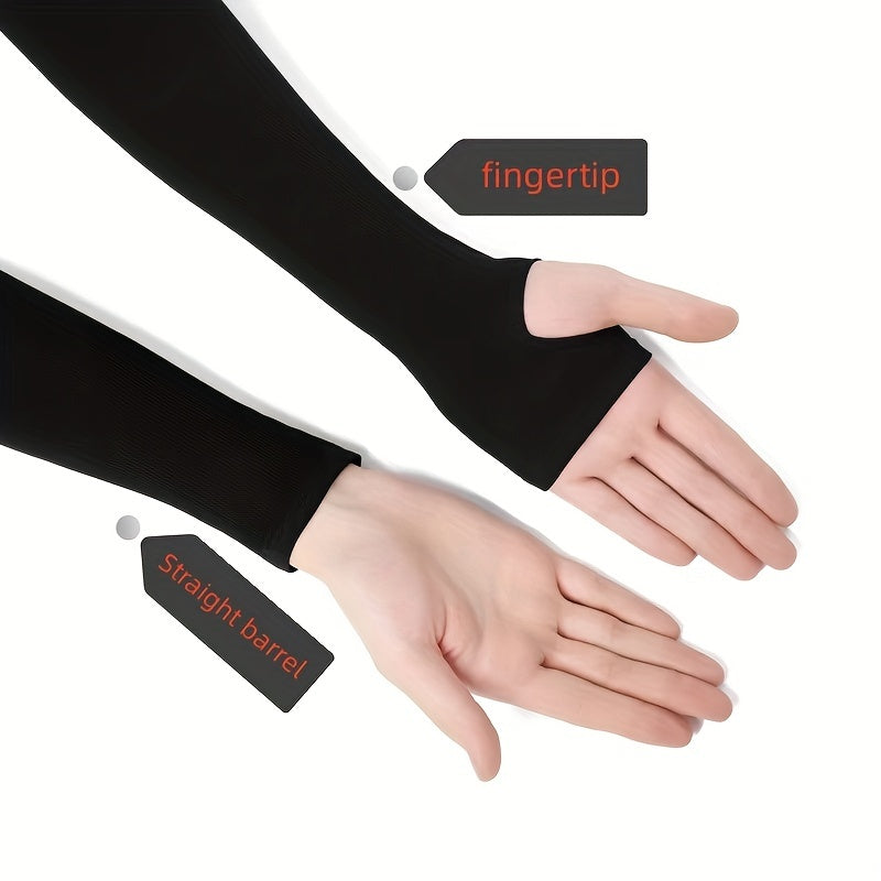 Outdoor Cycling Arm Guard Ice Silk Sleeves Anti-ultraviolet Sunscreen