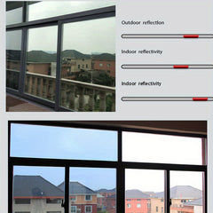 One Way Perspective Window Film Sunscreen Insulation Film