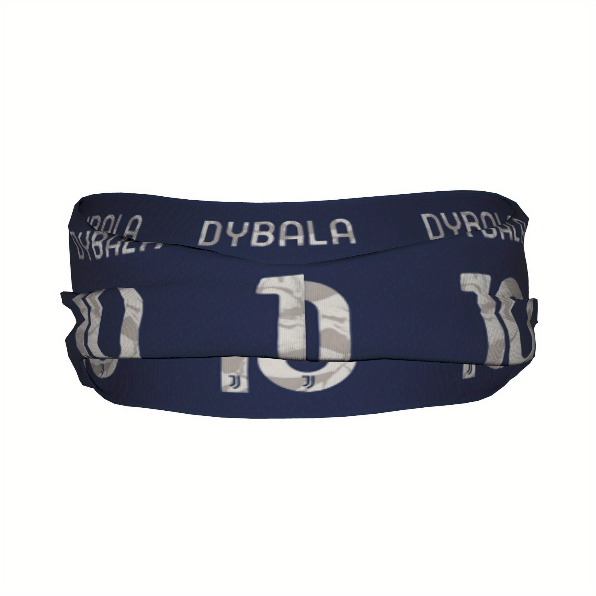 Messi Soccer Jersey Headband Non Slip Navy
