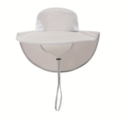 Hiking Safari Fishing Hats UPF 50 Sun UV Protection Wide Brim Neck Flap