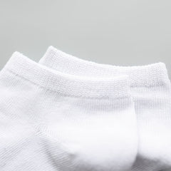 5 Pairs Breathable Low Cut Ankle Solid Socks Women's Stockings