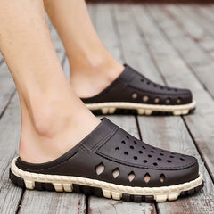 Men's Lightweight Comfy Clogs Non Slip Garden Shoes Summer