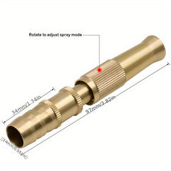 Brass Spray Gun Garden Hose Nozzle