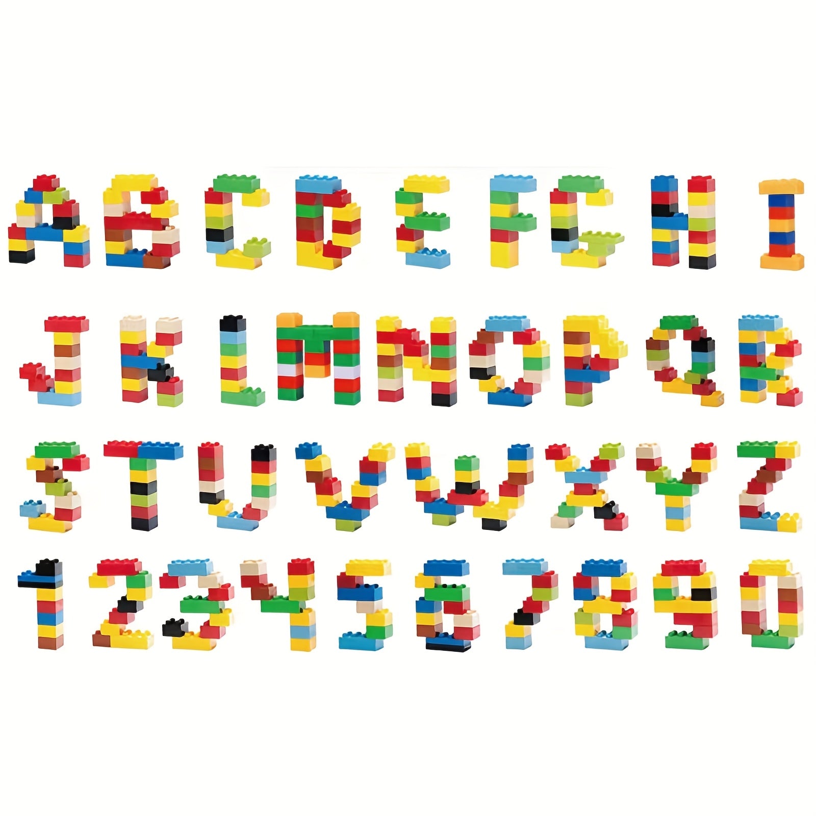 1000pc Building Block Set, Various Sizes & Colors, Educational Toy