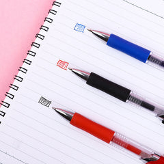 6pcs Large Capacity Retractable Gel Pens