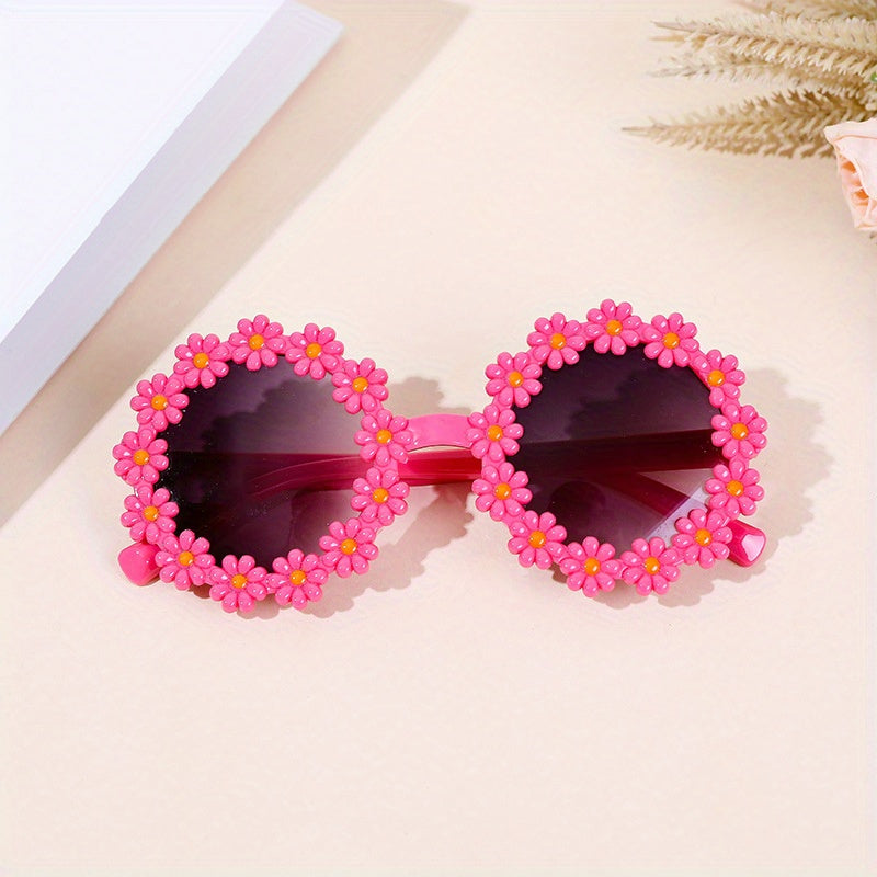 Daisy Flower Sunglasses Candy Gradient Glasses UV400