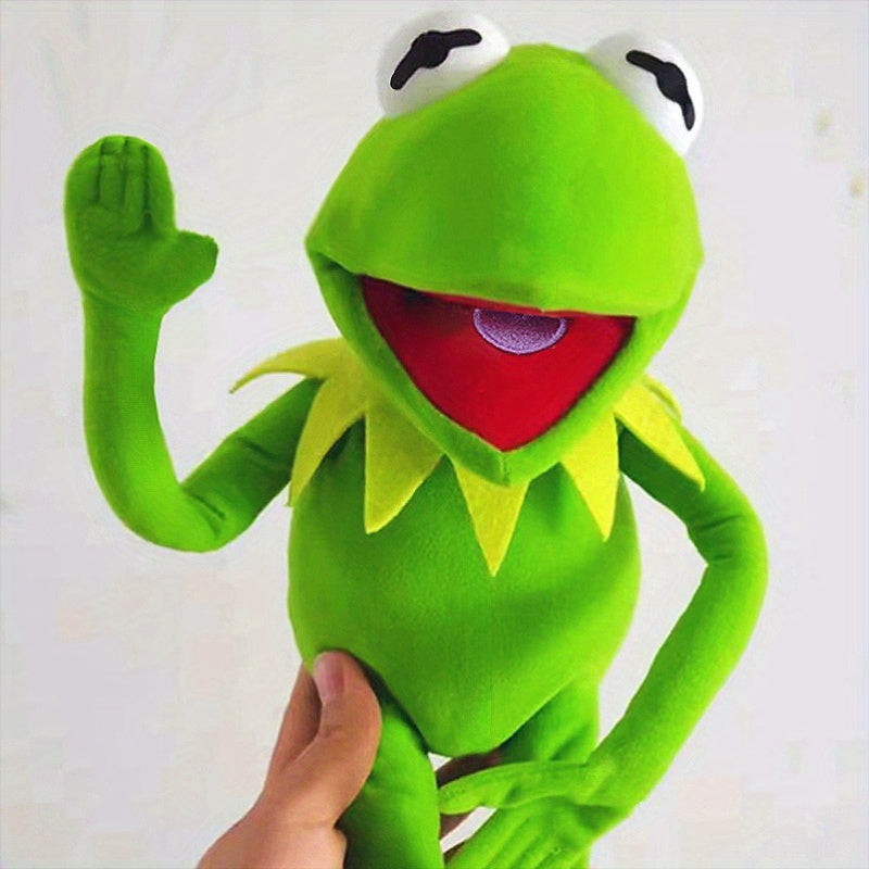 Large Kermit the Frog Plush Toy Green Stuffed Doll