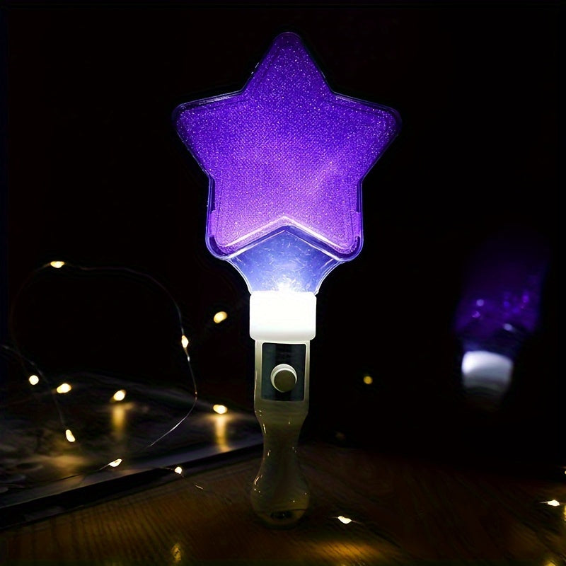 LED Flashing Pentangle Star Glow Stick - Party Favors