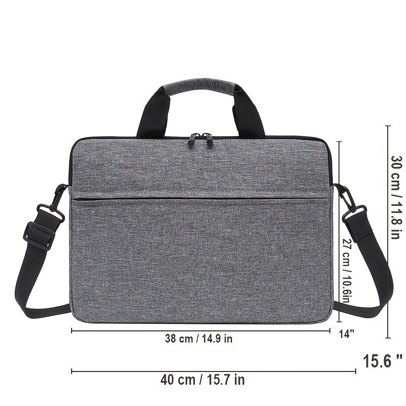 Computer Handbag Laptop Shoulder Bag for 14in 15.6in - 5 Colors