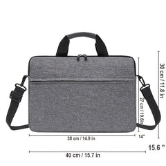 Computer Handbag Laptop Shoulder Bag for 14in 15.6in - 5 Colors