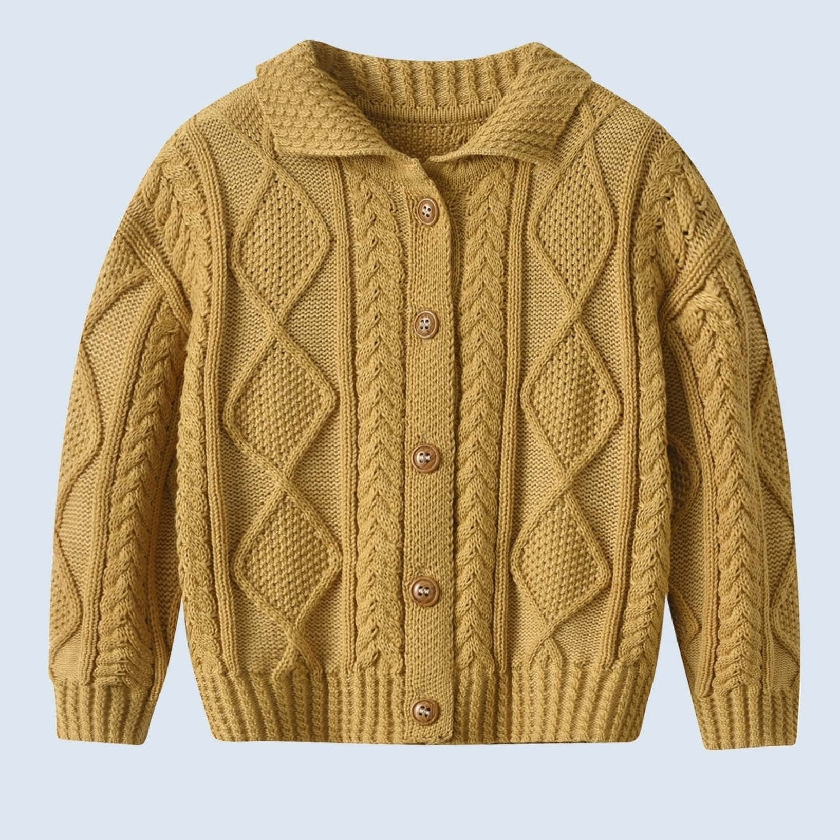 Baby Cardigan Knitted Sweater for Daily Outings Spring and Autumn