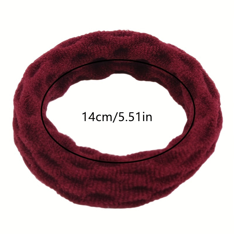 10pcs Hair Tie Elastic Rubber Band Hair Accessories