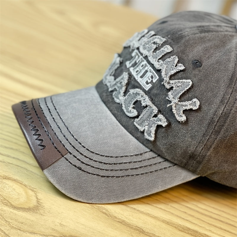 Denim Casual Baseball Cap Sun Protection Hat Unisex