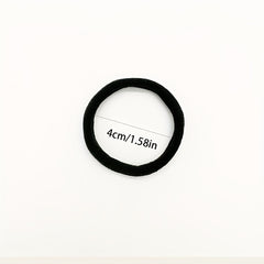 50pcs Elastic Hair Tie Candy Hair Ring Ponytail Holder Hair Accessories