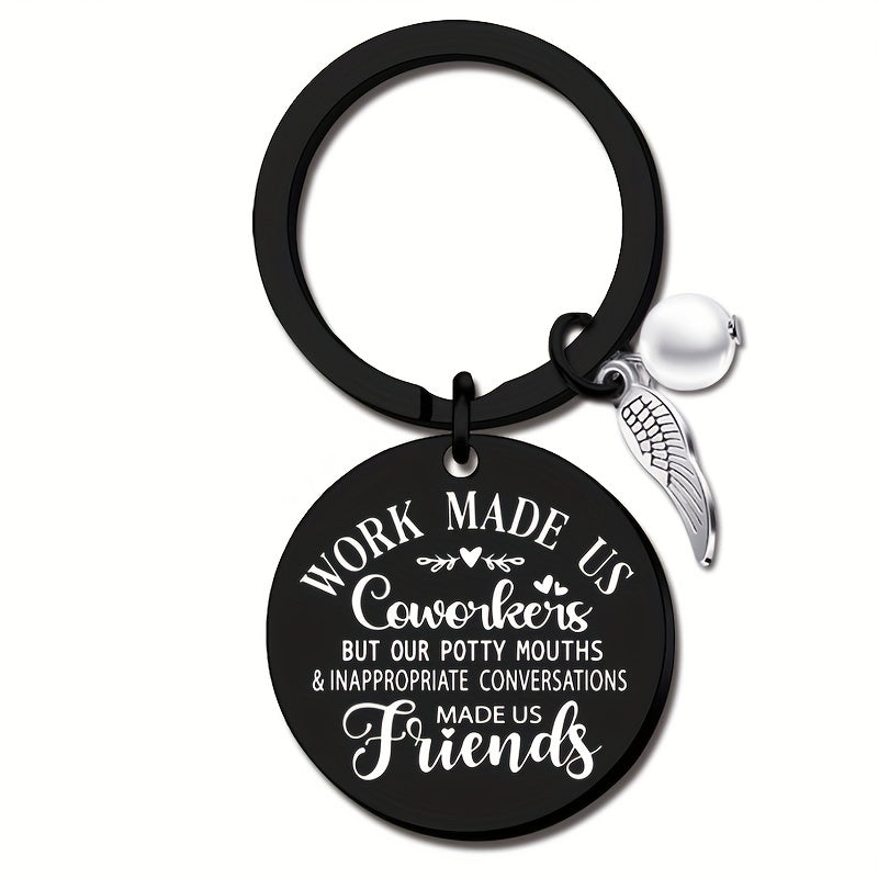 8pcs Coworker Appreciation Keychain Goodbye Gift Friendship Keychain