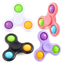 Children's Bubble Turntable Toy Sensory Decompression Rotary Toy